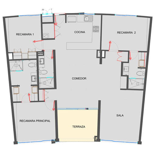 Departamentos en venta Playa del Carmen 3 recámaras PREMIUM Riviera maya México inversión